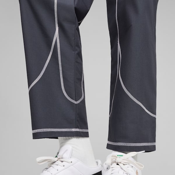 メンズ ACミラン ステートメント トラックパンツ, Strong Gray-Fresh Mint, extralarge-JPN