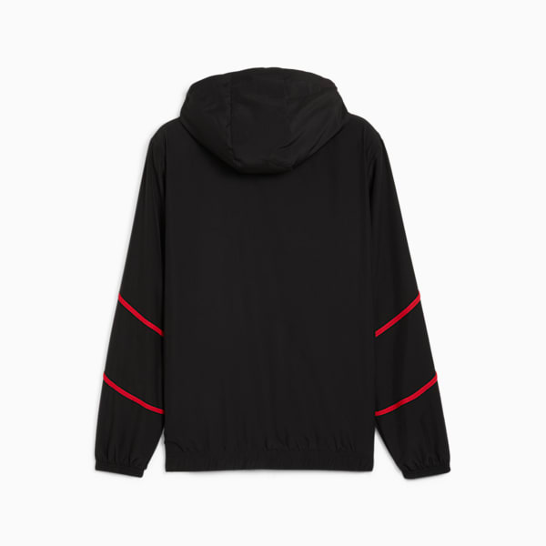 Chamarra Hombre AC Milan, PUMA Black-For All Time Red, extralarge