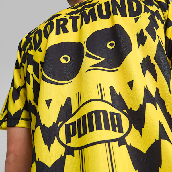 Borussia Dortmund ftblSTATEMENT Retro Jersey Men, Faster Yellow-PUMA Black, extralarge