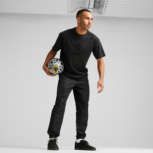 メンズ ドルトムント FTBLモノ 半袖 Tシャツ, PUMA Black, extralarge-JPN