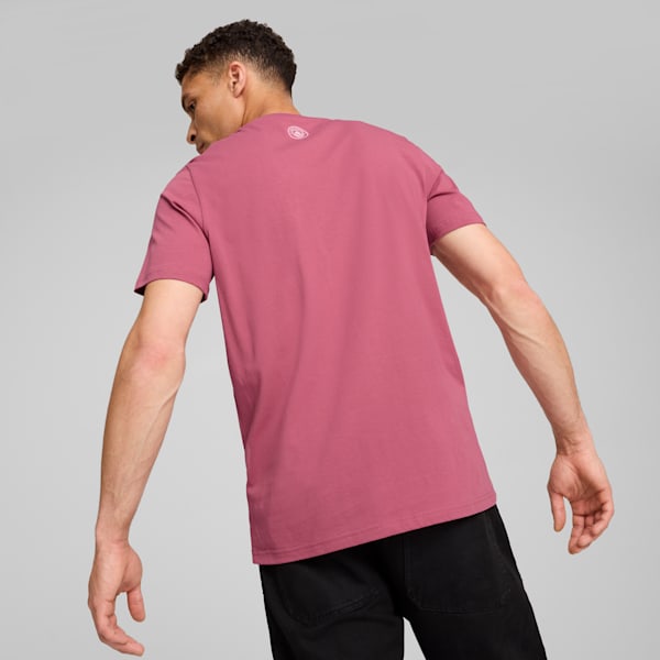 Manchester City ftblCULTURE Men's Tee, Dusty Orchid, extralarge-IND