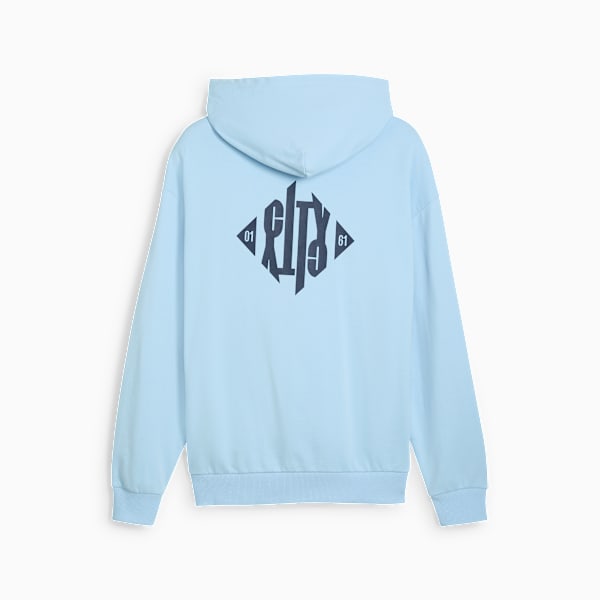 Manchester City ftblCULTURE+ Hoodie Men, Silver Mist-Silver Sky, extralarge-GBR