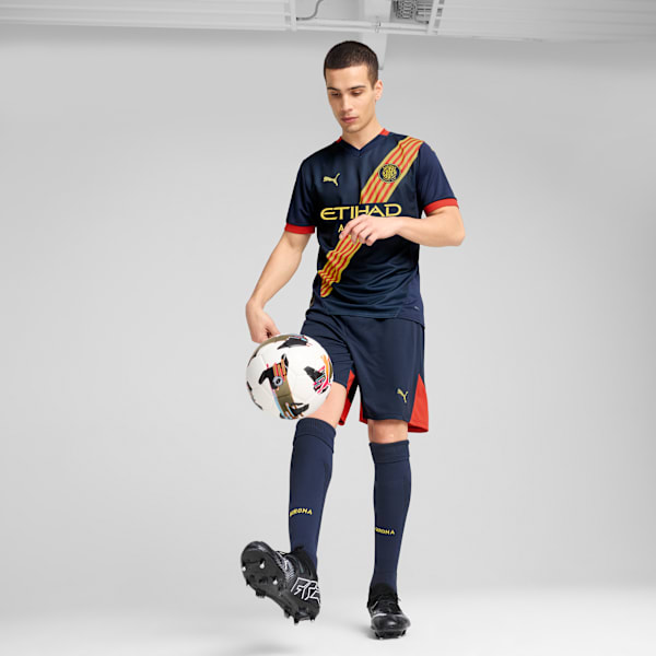 Girona FC 24/25 Away Jersey Men, Club Navy-Pelé Yellow, extralarge-GBR