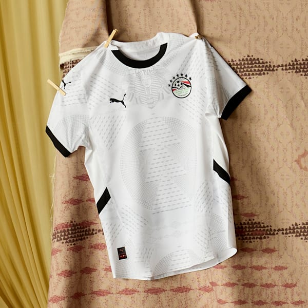 Egypt 2025 Away Jersey Youth, PUMA White-Sand Dune, extralarge