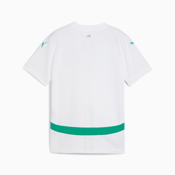 Senegal 2025 Home Jersey Youth, PUMA White-Sport Green, extralarge