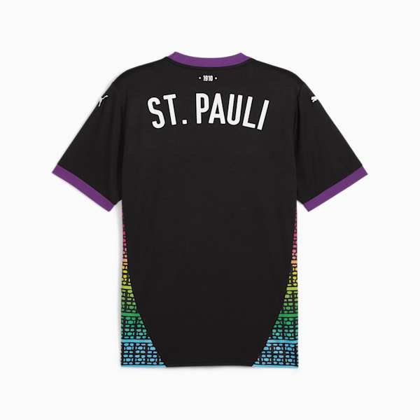 FC St. Pauli 24/25 Third Jersey Men, PUMA Black-PUMA White, extralarge