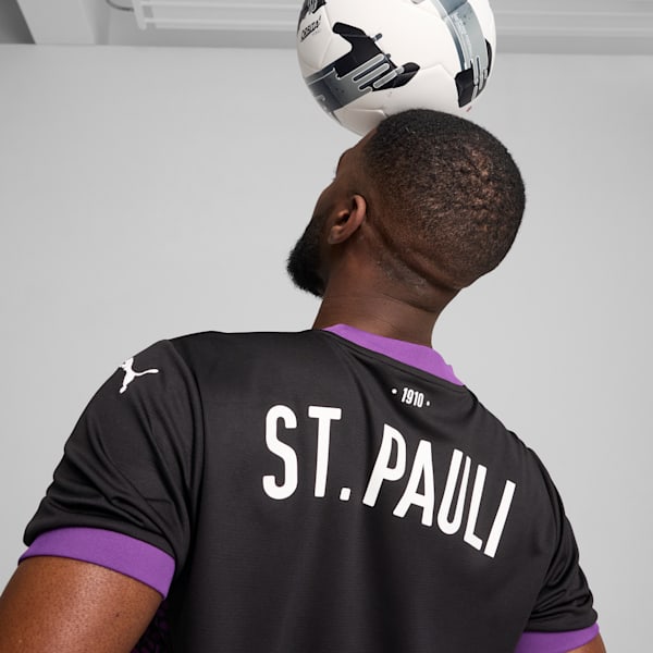 FC St. Pauli 24/25 Third Jersey Men, PUMA Black-PUMA White, extralarge