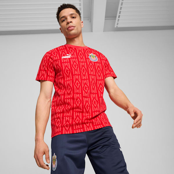 Playera Hombre Chivas ftblCULTURE, PUMA Red-PUMA White, extralarge