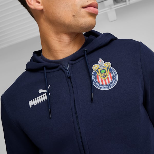 C.D. Guadalajara ftblCULTURE Men s Hooded Sweat Jacket PUMA