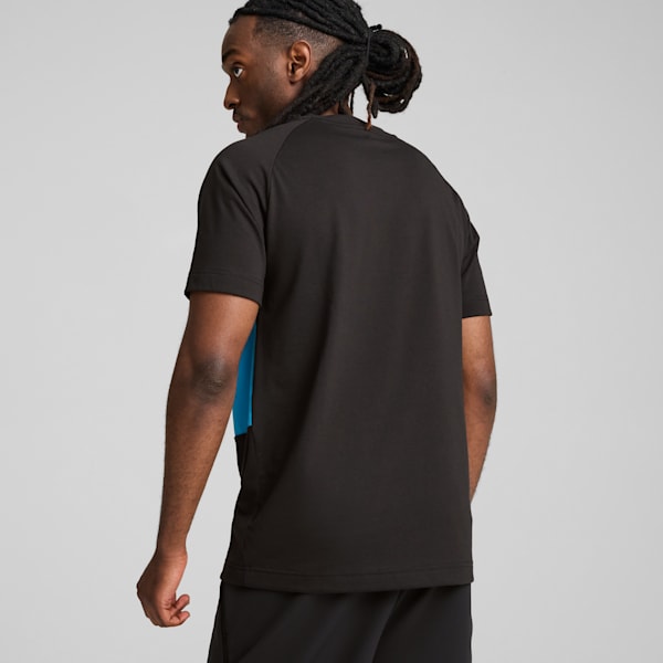 Manchester City PUMATECH Pocket Tee, PUMA Black-Magic Blue, extralarge-GBR