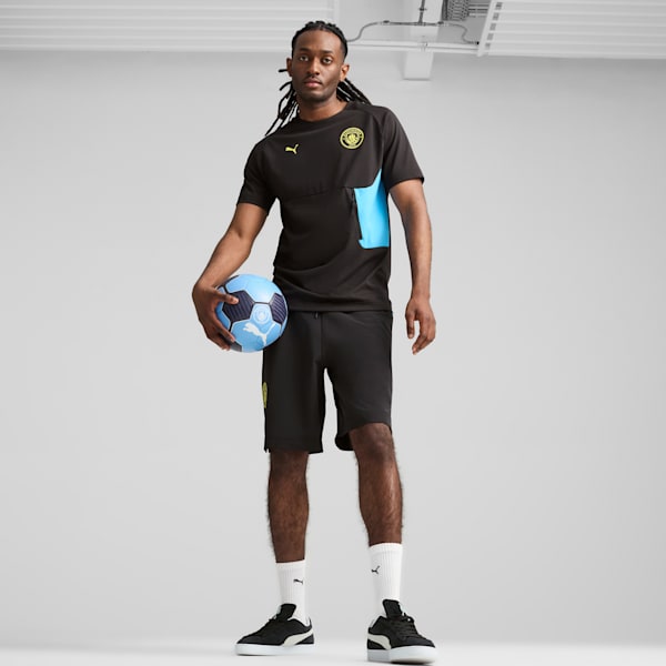 Manchester City PUMATECH Pocket Tee, PUMA Black-Magic Blue, extralarge-GBR