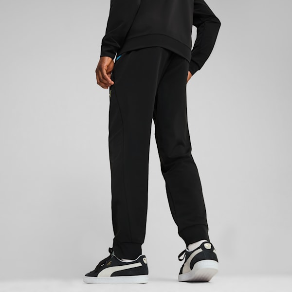 Manchester City PUMATECH Woven Track Pants Men, PUMA Black-Magic Blue, extralarge-GBR