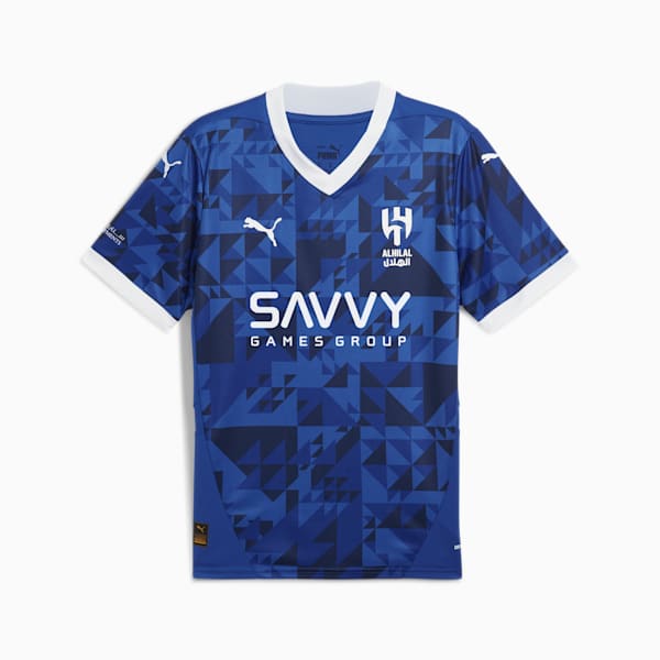 Al Hilal Saudi F.C. 24/25 Home Men's Football Jersey, Blue Intense-PUMA White, extralarge-IND