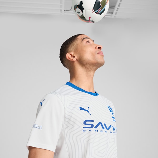 Al Hilal Saudi F.C. 24/25 Away Men's Football Jersey, PUMA White-Blue Intense, extralarge-IND