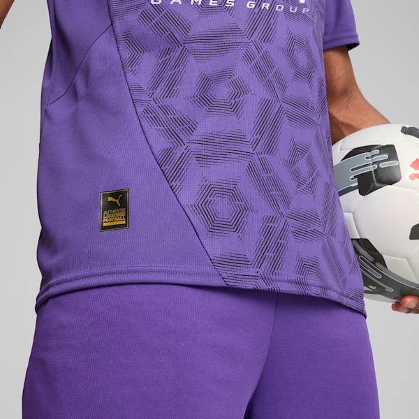Al Hilal Saudi F.C. 24/25 Third Men's Football Jersey, Team Violet-PUMA Black, extralarge-IND