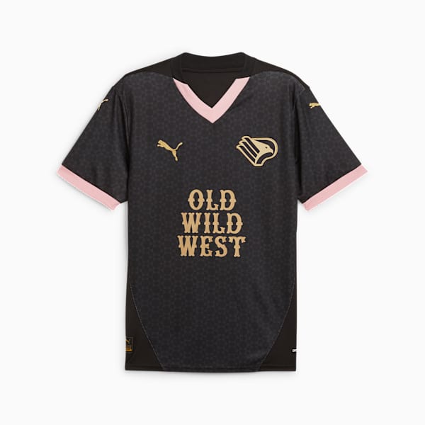 Palermo F.C. 24/25 Away Jersey Men, PUMA Black-PUMA Gold, extralarge