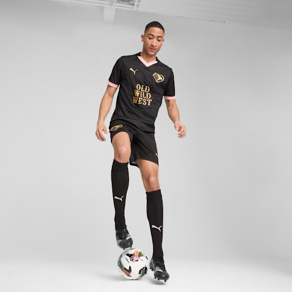 Palermo F.C. 24/25 Away Jersey Men, PUMA Black-PUMA Gold, extralarge