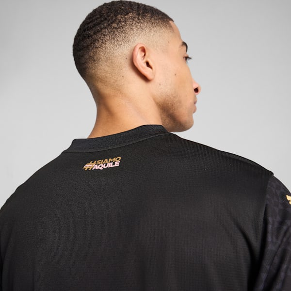 Palermo F.C. 24/25 Away Jersey Men, PUMA Black-PUMA Gold, extralarge