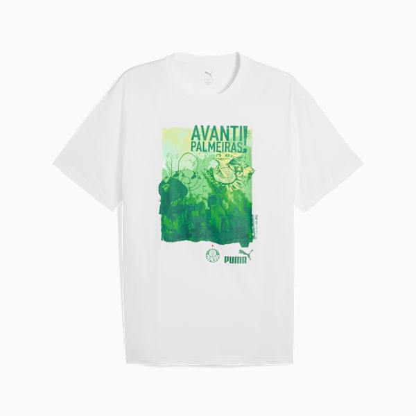 SE Palmeiras ftblNRGY+ Men's Tee, PUMA White-Sport Green, extralarge