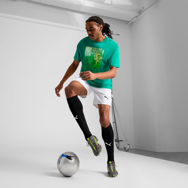 SE Palmerias ftblNRGY+ Men's Tee, Sport Green-PUMA White, extralarge