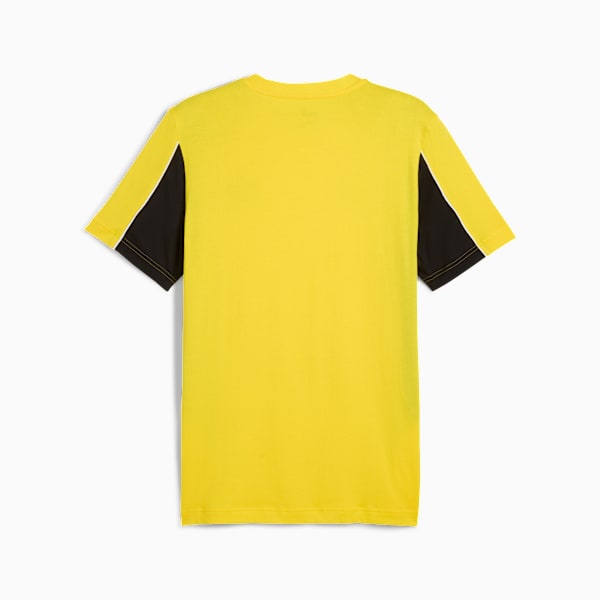 Borussia Dortmund ftblARCHIVE Men's Tee, Faster Yellow-PUMA Black, extralarge