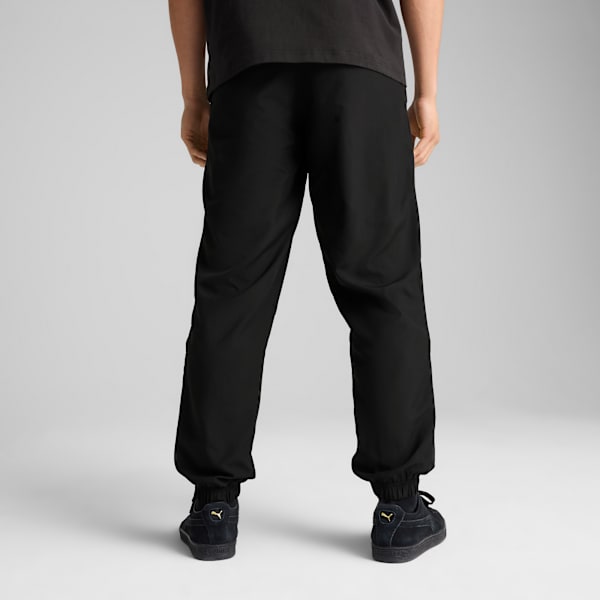 Pants Borussia Dortmund ftblARCHIVE para hombre, PUMA Black-Faster Yellow, extralarge