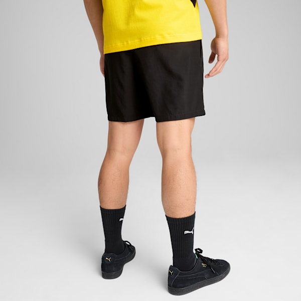 Shorts para hombre Borussia Dortmund ftblARCHIVE, PUMA Black-Faster Yellow, extralarge