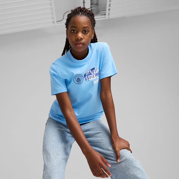 Manchester City ftblNRGY Tee Youth, Team Light Blue, extralarge