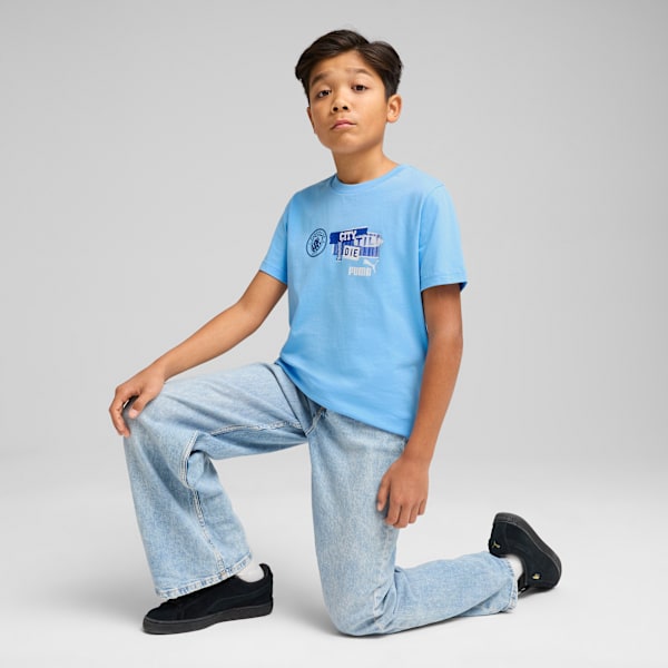 Manchester City ftblNRGY Tee Youth, Team Light Blue, extralarge