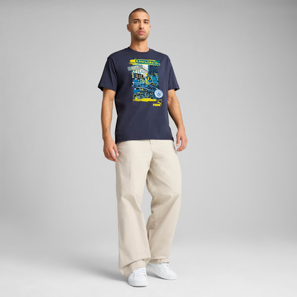 Camiseta Manchester City ftblNRGY+ para hombre, PUMA Navy, extralarge