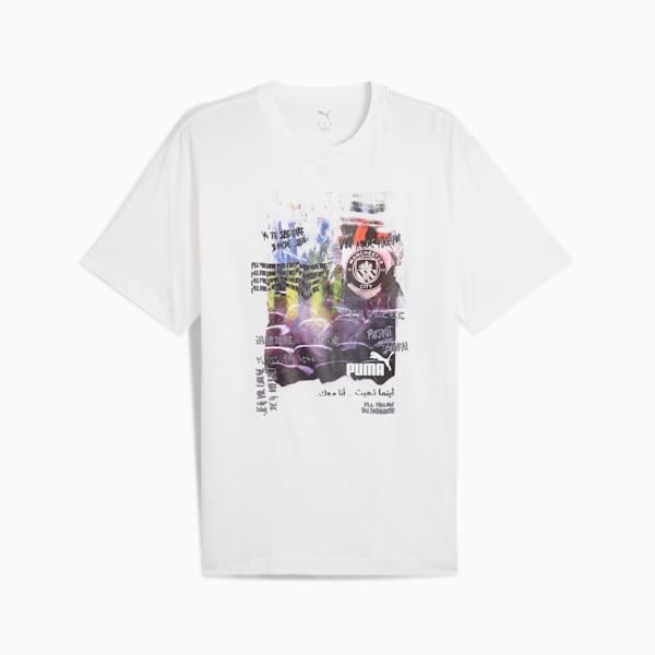 メンズ マンチェスターシティ FC FTBLNRGY+ 半袖 Tシャツ, PUMA White, extralarge-JPN