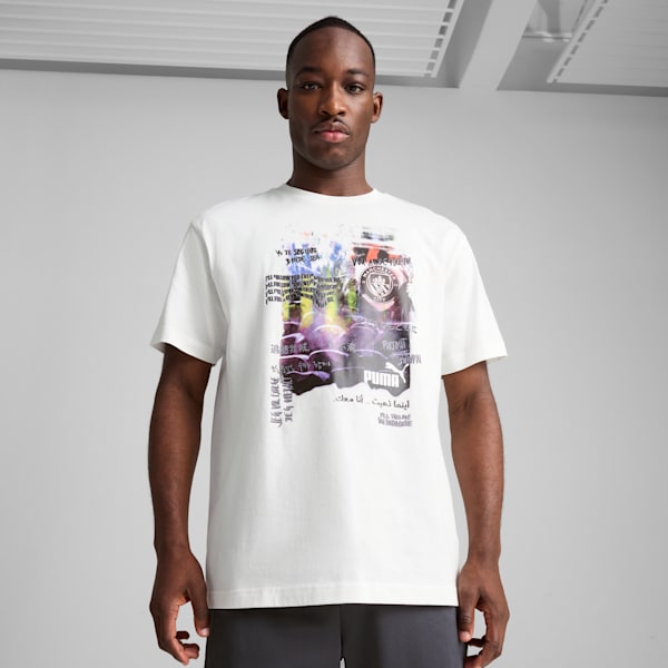 メンズ マンチェスターシティ FC FTBLNRGY+ 半袖 Tシャツ, PUMA White, extralarge-JPN