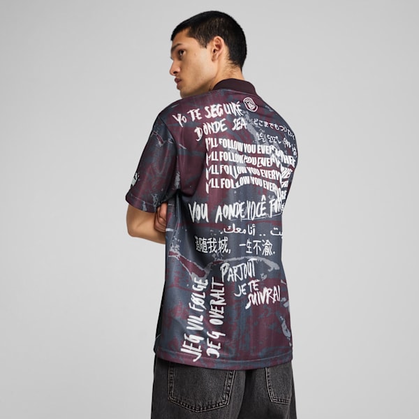 Manchester City ftblNRGY+ Men's Retro Jersey, Dark Rosette-Galactic Gray, extralarge