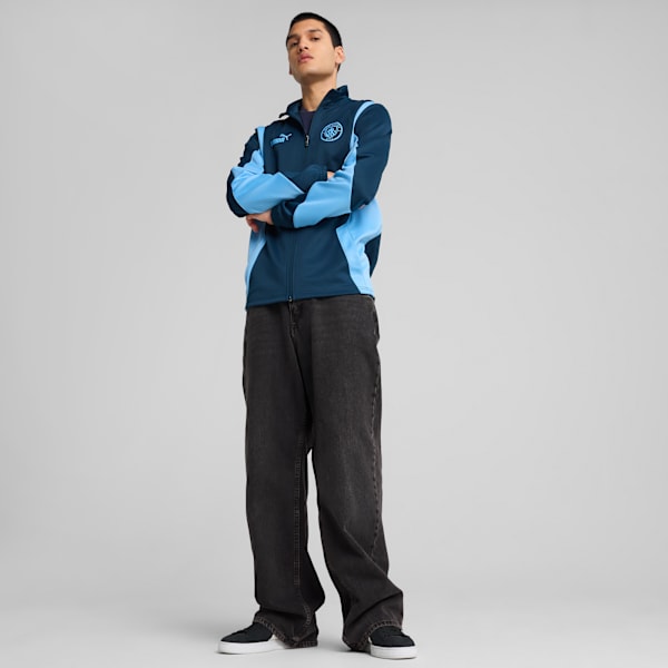 Manchester City ftblNRGY+ Jacket Men, Marine Blue-Blazing Blue, extralarge