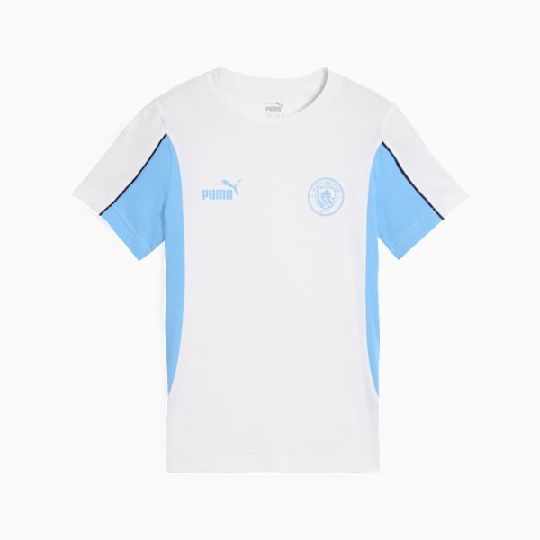 Playera para hombre Manchester City ftblARCHIVE, PUMA White-Team Light Blue, extralarge