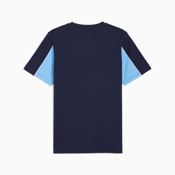 Manchester City ftblARCHIVE Men's Football Tee, PUMA Navy-Team Light Blue, extralarge-IND