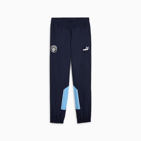 Manchester City ftblARCHIVE Men's Pants, PUMA Navy-Team Light Blue, extralarge