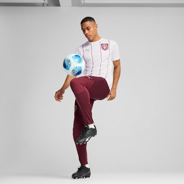 Manchester City Pre-match Jersey Men, PUMA White-Dark Jasper, extralarge