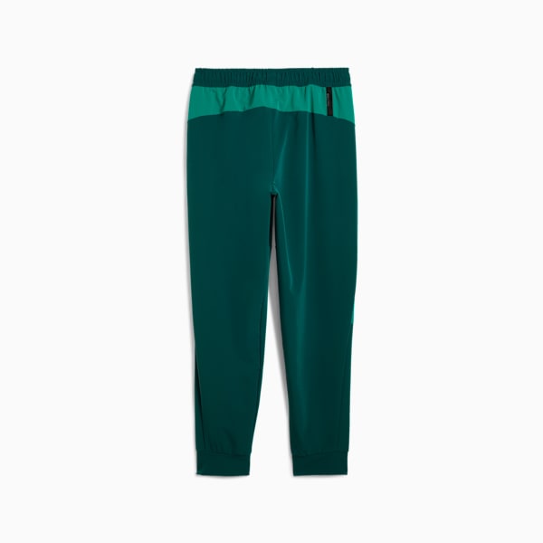 メンズ サッカー ポルトガル代表 プーマテック ウーブン トラック パンツ, Green Lagoon-Botanic Green, extralarge-JPN