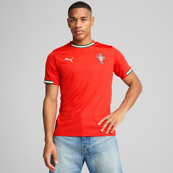 Portugal 2025 Home Jersey Men, Sport Red-Sugared Almond, extralarge-GBR