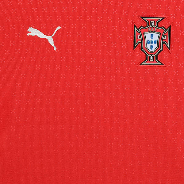 Portugal 2025 Youth Football Home Jersey, Sport Red-Sugared Almond, extralarge-IND