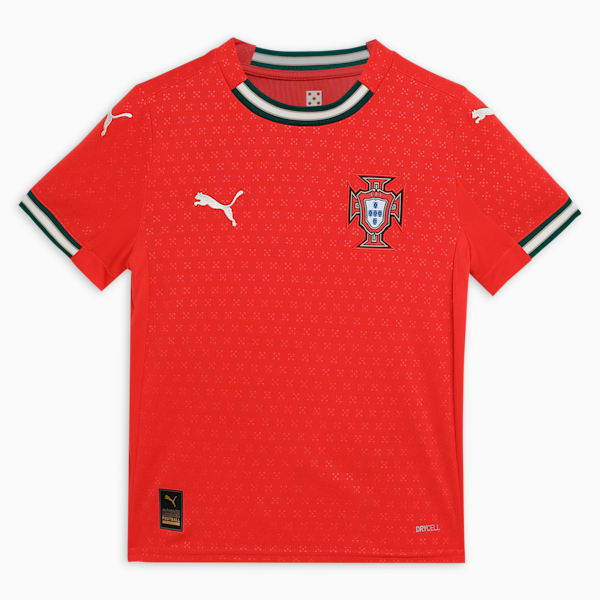 Portugal 2025 Youth Football Home Jersey, Sport Red-Sugared Almond, extralarge-IND