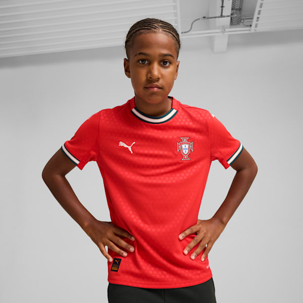 Jersey local Portugal 2025 para adolescentes, Sport Red-Sugared Almond, extralarge