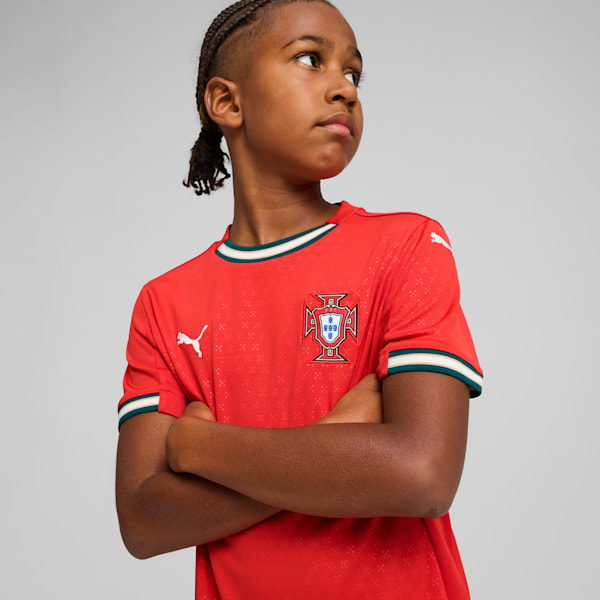 Jersey local Portugal 2025 para adolescentes, Sport Red-Sugared Almond, extralarge
