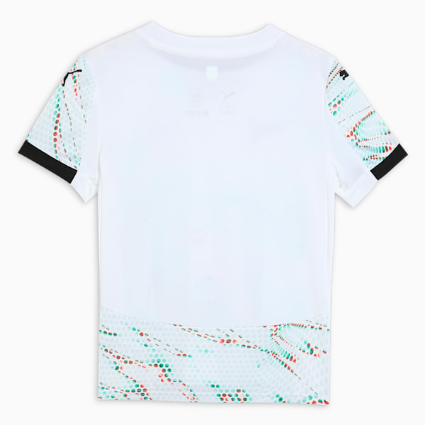 Portugal 2025 Away Youth Football Jersey, PUMA White-PUMA Black, extralarge-IND