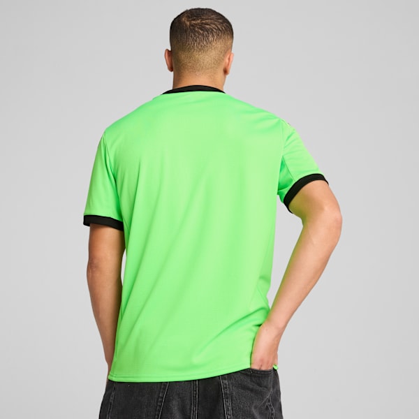 Portugal 2025 Goalkeeper Short Sleeves Jersey Men, Fluro Green Pes-PUMA Black, extralarge-GBR