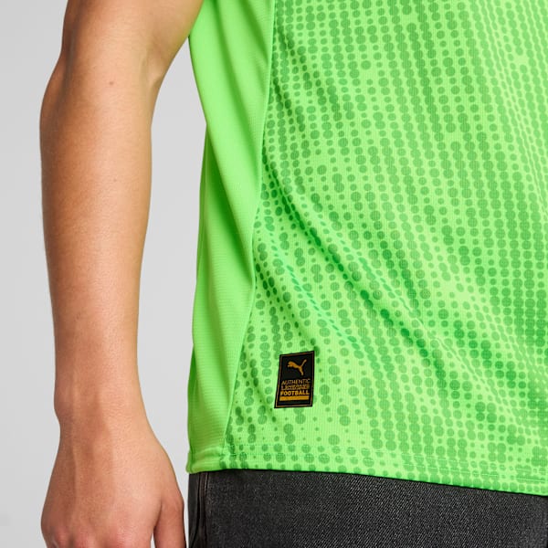 Portugal 2025 Goalkeeper Short Sleeves Jersey Men, Fluro Green Pes-PUMA Black, extralarge-GBR