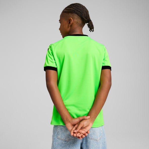 Portugal 2025 Short Sleeves Goalkeeper Jersey Youth, Fluro Green Pes-PUMA Black, extralarge-GBR