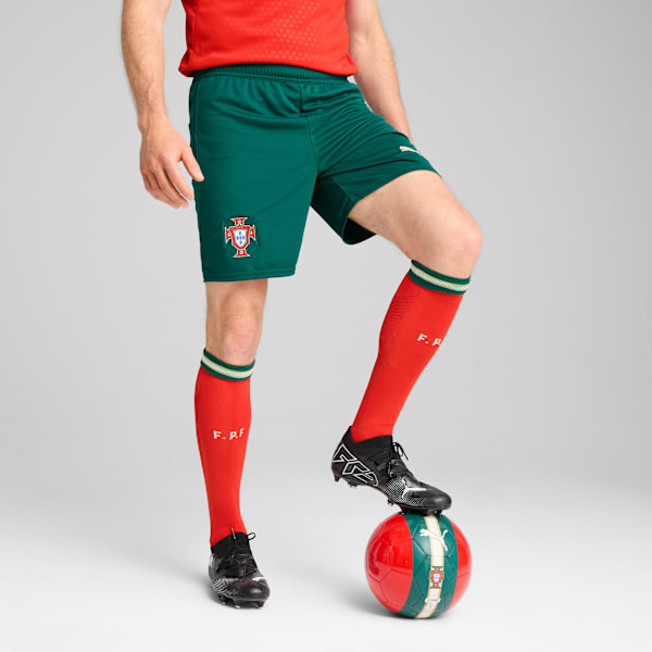 Portugal 2025 Men's Football Shorts, Blessing Green-Sugared Almond, extralarge-IND