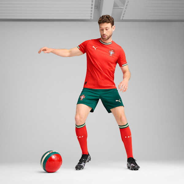 Portugal 2025 Men's Football Shorts, Blessing Green-Sugared Almond, extralarge-IND